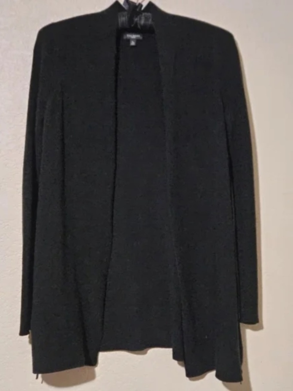 Talbots Open Cardigan With Side Zippers Small petite
